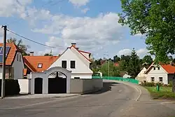 Pohled na část obce