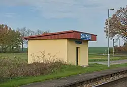 Přístřešek v zastávce