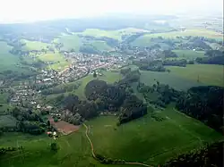 letecký pohled