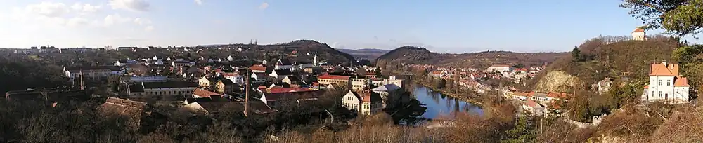 Panorama Dolních Kounic