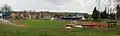 Panoramatický pohled na stadión