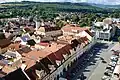 Pohled z domažlické věže