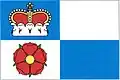Vlajka obce Domanín