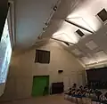 Místnost kina v rámci domova na Hájích