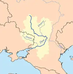 mapa povodí