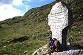 Pomník obětem hladomoru z let 1845–1849 u jezera Dúloch