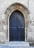 Práh u dveří na ostrově Rhodos