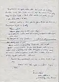 Dopis žen ze Záhoří – 2. strana (čitelné)