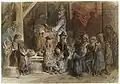 Dobročinnost rybářů v londýnské čtvrti (studie, 1877)