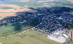 letecký pohled
