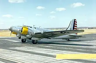 Letoun B-23 Dragon v barvách USAAC