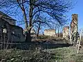 Zbytky hradních zdí