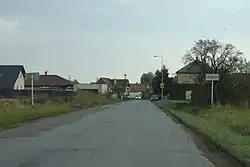 okraj vesnice