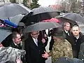 Premiér Sobotka a americký velitel