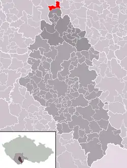 Dražíč na mapě