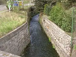Dřetovický potok v Kladně-Vrapicích