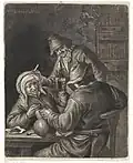 Tři pijáci v hostinci