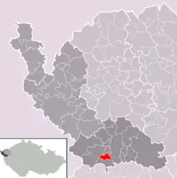 Drmoul na mapě