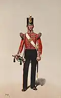 Britský kornet krále Alberta, 1848