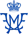 Duální monogram Frederika a Mary