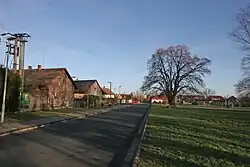 Náves v Dubanech