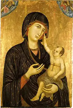 Duccio: Panna Marie s dítětem