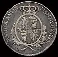 Stříbrný milánský tolar, 1783