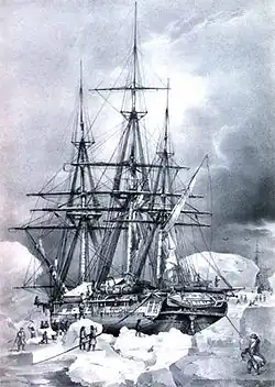 Astrolabe 1840 – u Adéliny země