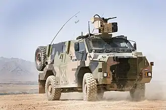 Nizozemské vozidlo Bushmaster