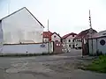 Hlavní vjezd do Milíčovského dvora (2014)