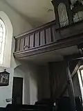 Interiér - pohled na kůr