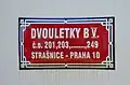 Číslování řadových domků a jejich bloků