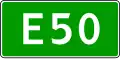 Označení silnice E50 v Rusku