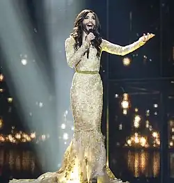 Conchita Wurst na Eurovizi 2014