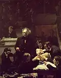 Thomas Eakins, Klinika, 1875