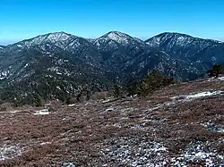 Východní část pohoří, Double Mountain ve středu