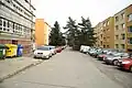 Východní pohled do Čajkovského ulice
