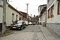 Východní pohled do Bisattovy ulice