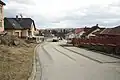 Východní pohled do Slunné ulice