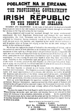 Vyhlášení Irské republiky v roce 1916