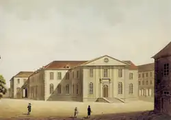 Kolej a univerzitní knihovna Göttingen, 18. stol.