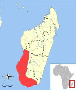 mapa rozšíření