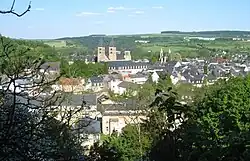 pohled na město
