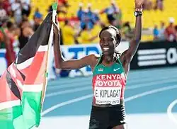 Edna Kiplagatová na MS 2013