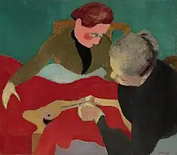 Édouard Vuillard,Švadlenky (The seamstresses (1890)