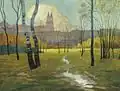 Podzimní park (kolem 1920)
