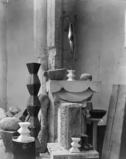 Brancusiho studio, 1920