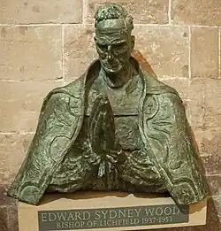 Biskup Edward Sydney Woods, 1958, katedrála Lichfield