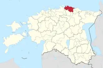 Obec Haljala v rámci kraje Lääne-Virumaa