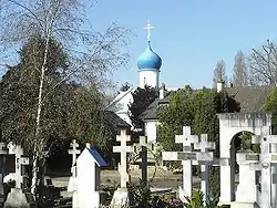 Ruský hřbitov v Sainte-Geneviève-des-Bois